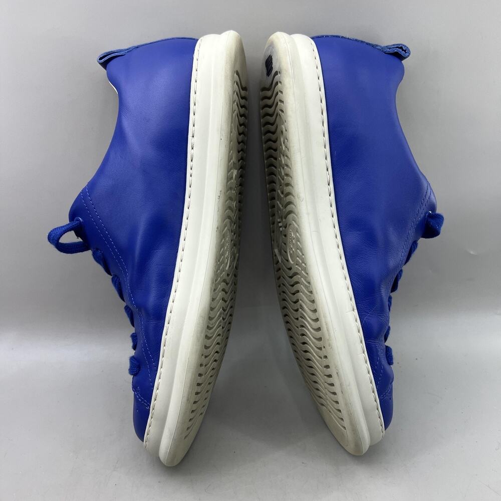 Camper Runner 4 Low Casual Shoes Men Size 9 US, 42 EU Blue Leather Lace Sneakers - Picture 6 of 8